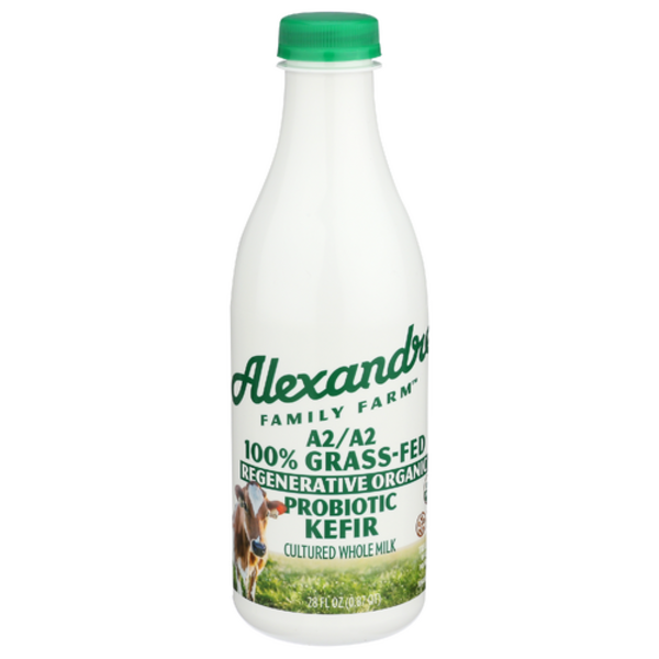 Alexandre Family Farms Organic 100% Grass-Fed Whole Milk Probiotic Kefir