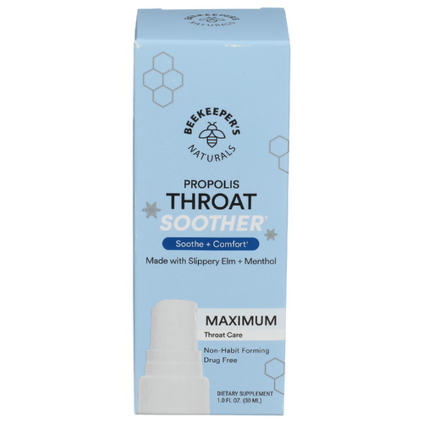 Beekeepers Propolis Throat Soother Maximum Throat Care