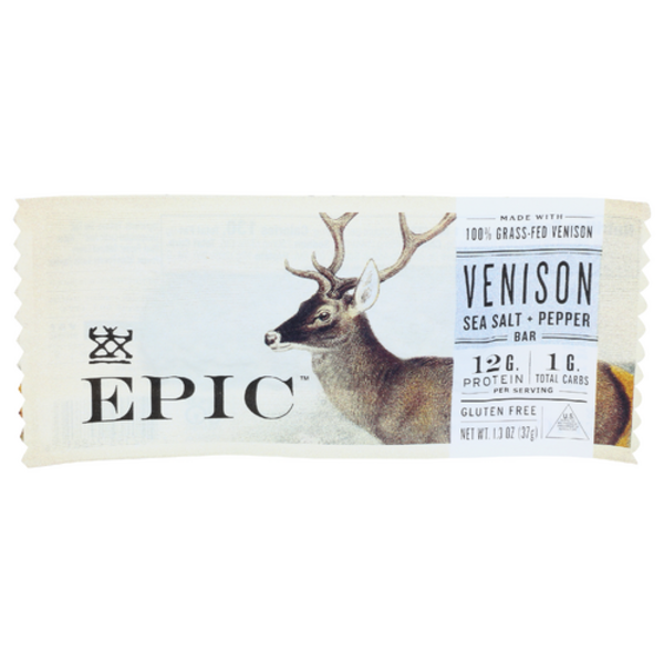 Epic Sea Salt & Pepper Venison Bar