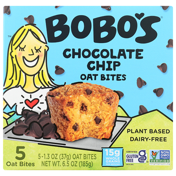 Bobo's Original With Chocolate Chip Oat Bites 5 Pack
