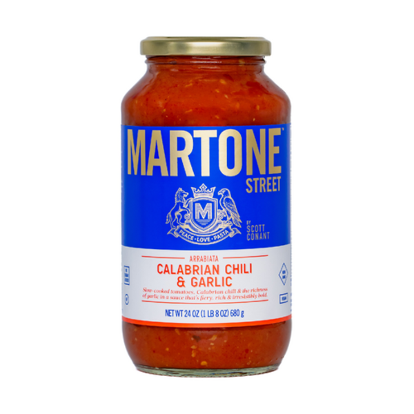 Martone Street Arrabiata Calabrian Chili & Garlic Pasta Sauce