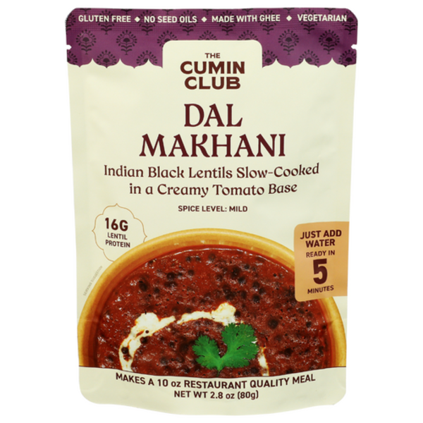 The Cumin Club Indian Food Dal Makhani
