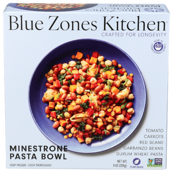 Blue Zones Kitchen Minestrone Pasta Bowl