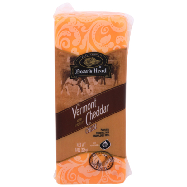 Boar's Head Brand Vermont Cheddar Cheese Yellow