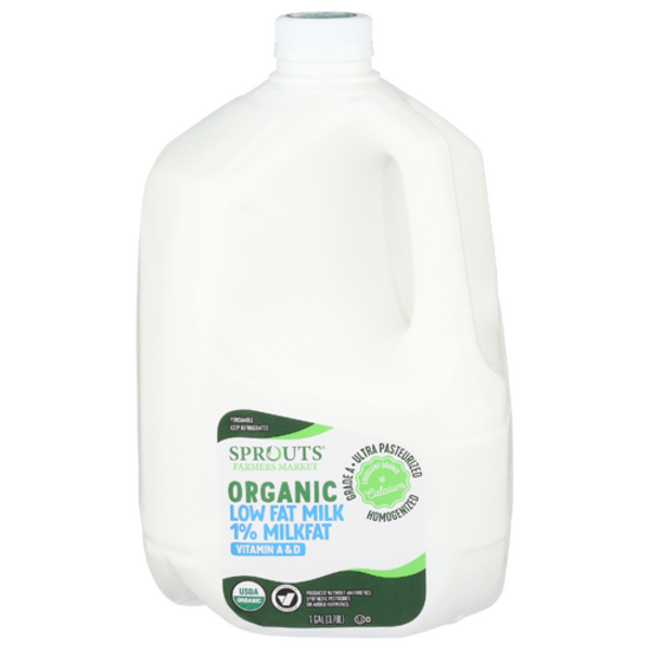Sprouts Organic 1% Low Fat Milk