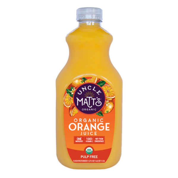 Uncle Matt's Organic Orange Juice Pulp Free