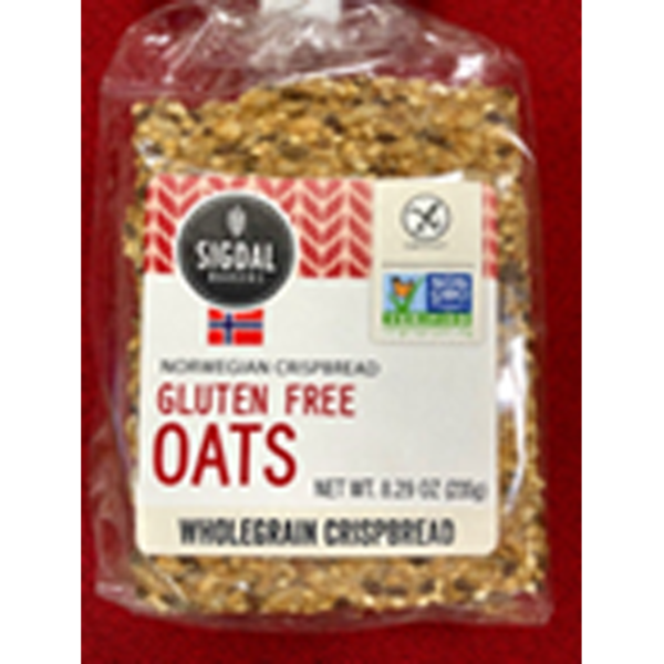 Sigdal Bakery Gluten Free Oats Wholegrain Crispbread