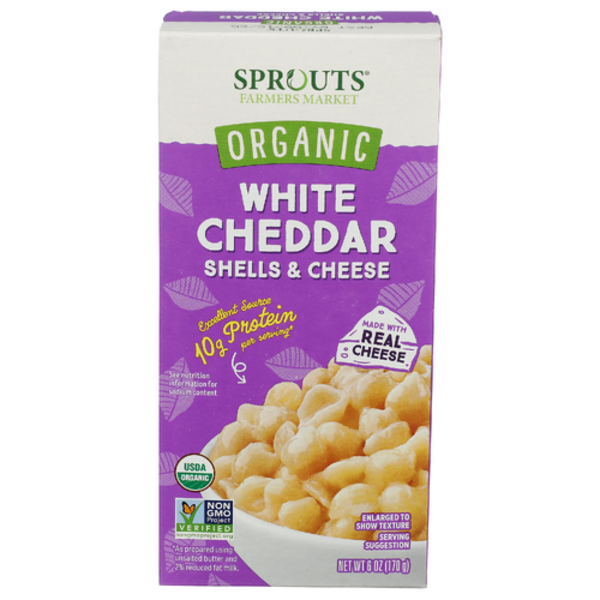 Sprouts Organic White Cheddar Shells & Cheese