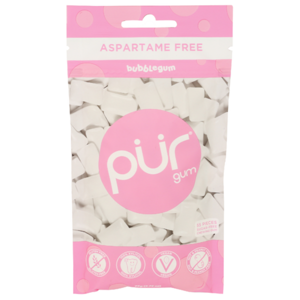 Pur Gum Bubblegum Aspartame Free