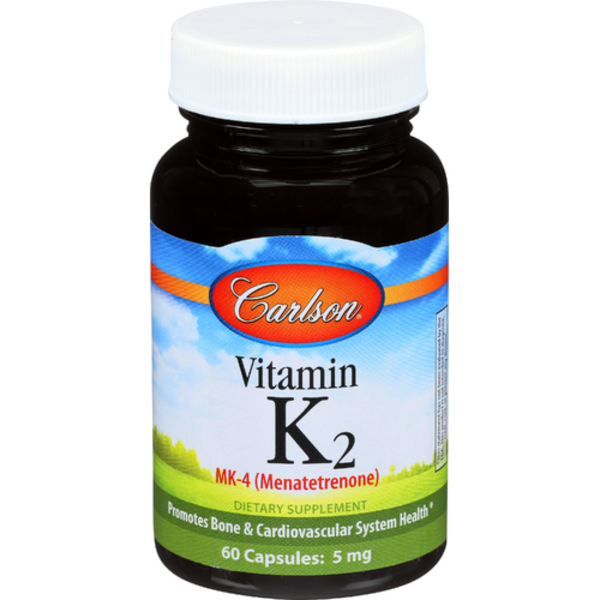 Carlson Labs Vitamin K2 MK-4 Menatetrenone 5 Mg