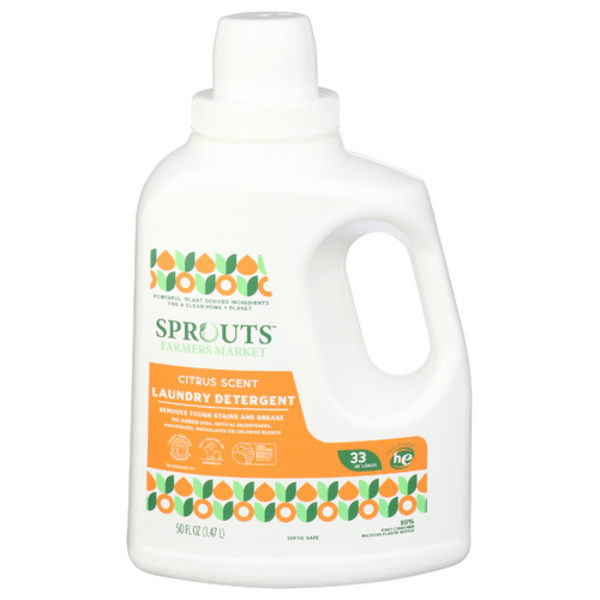 Sprouts Citrus Scented Laundry Detergent