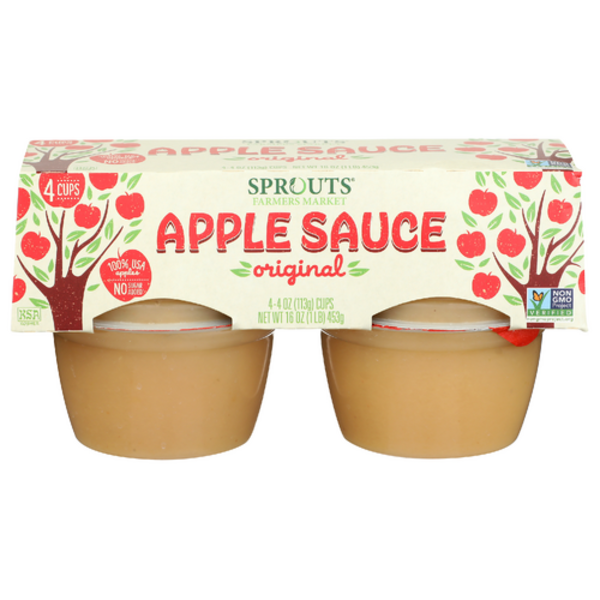 Sprouts Original Apple Sauce Cups