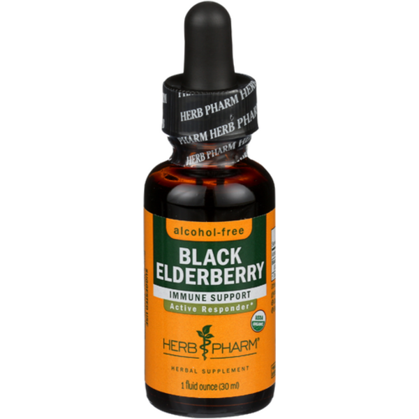 Herb Pharm Organic Black Elderberry Alcohol-Free Extract