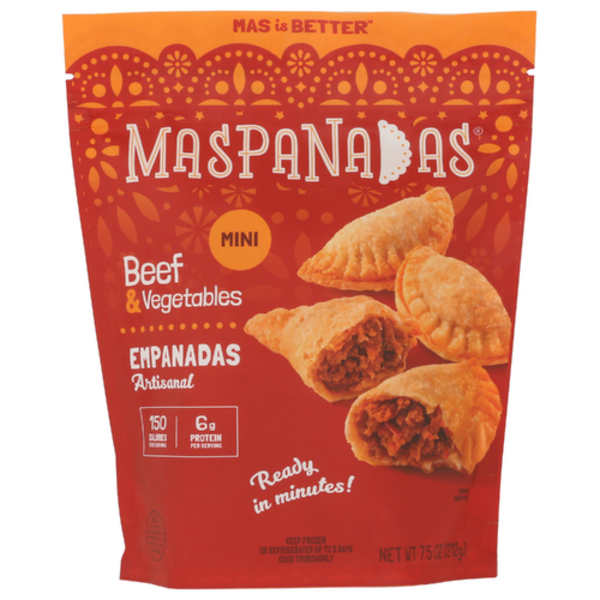 Maspanadas Beef & Vegetables Empanadas