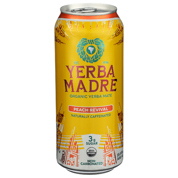 Guayaki Yerba Madre Organic Peach Revival