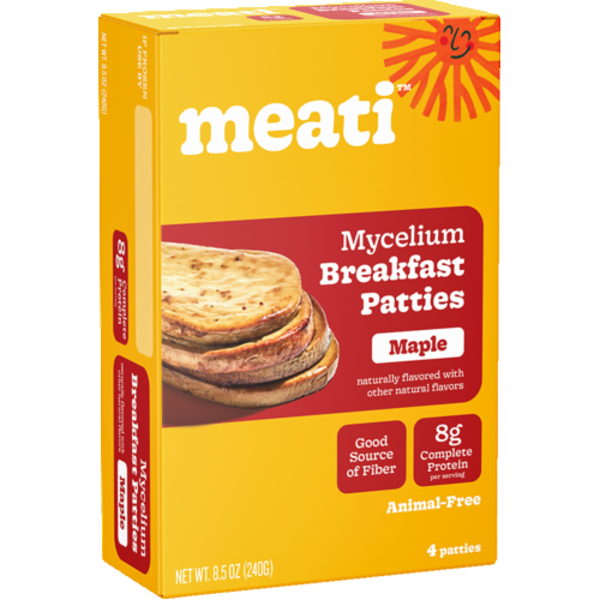 Meati Maple Mycelium Breakfast Patties 4 Pack