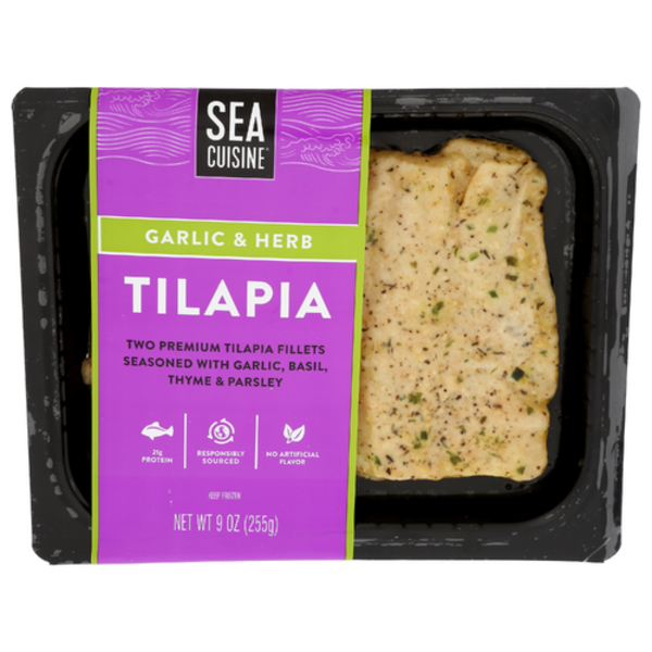 Sea Cuisine Pan Sear Garlic & Herb Tilapia
