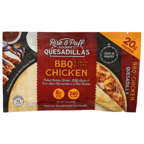 Rise N Puff BBQ Chicken Quesadilla