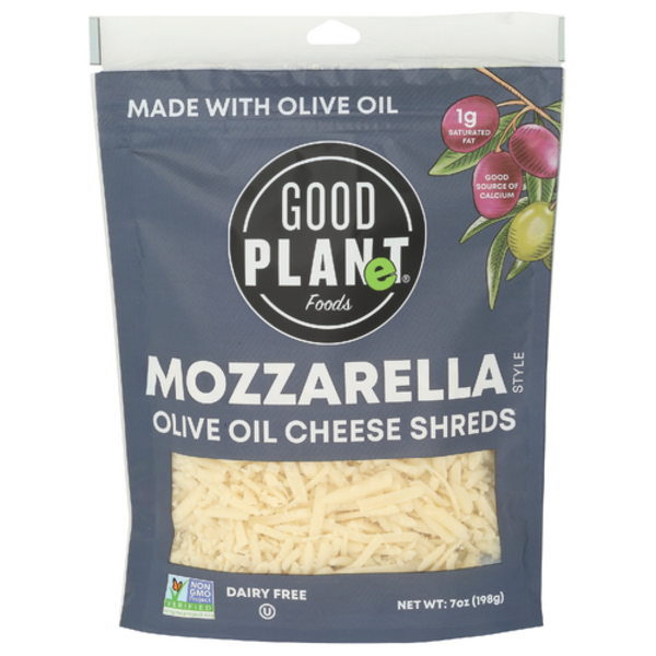 Good Planet Mozzarella Olive Oil Cheese Shreds