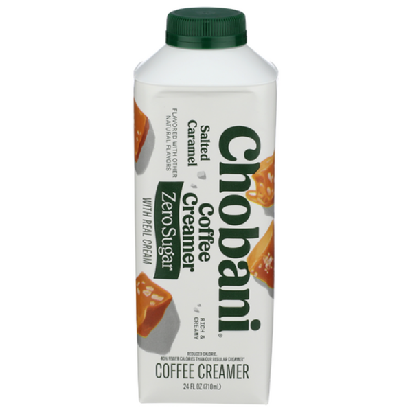 Chobani Salted Caramel Zero Sugar Coffee Creamer