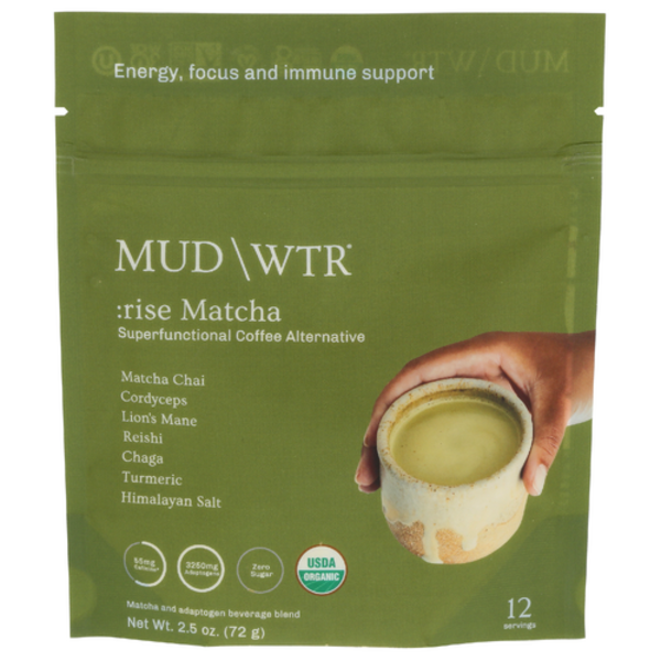 Mud Wtr Organic Matcha Superfunctional Coffee Alternative