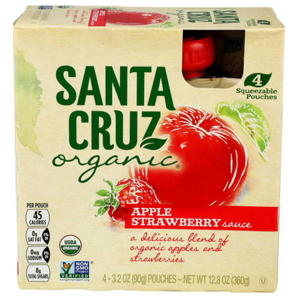 Santa Cruz Organic Apple Strawberry Sauce