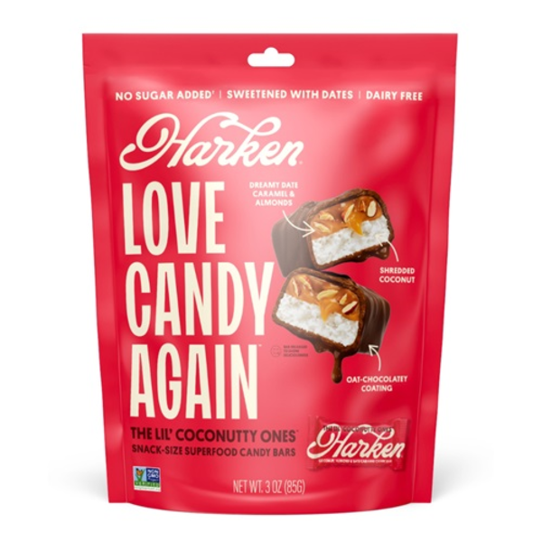 Harken Sweets Coconutty Lil' Ones Snack-Size Superfood Candy Bars