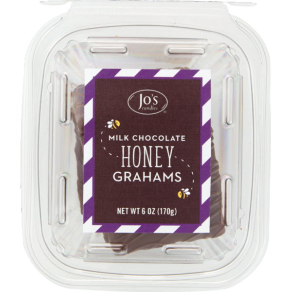 Jo's Candies Honey Graham Milk Chocolate Bark