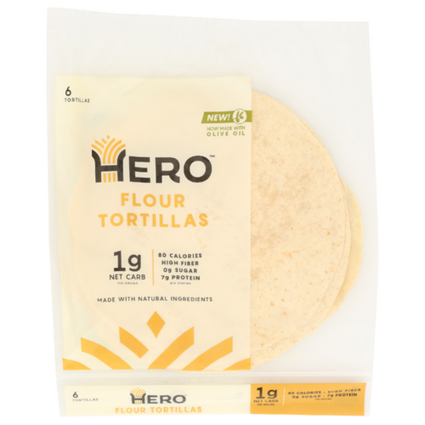 Hero Bread Flour Tortillas