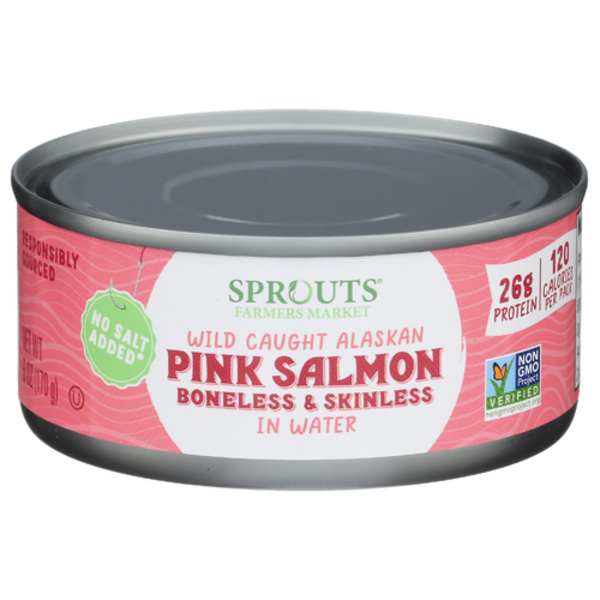 Sprouts Wild Caught No Salt Added Alaskan Pink Salmon