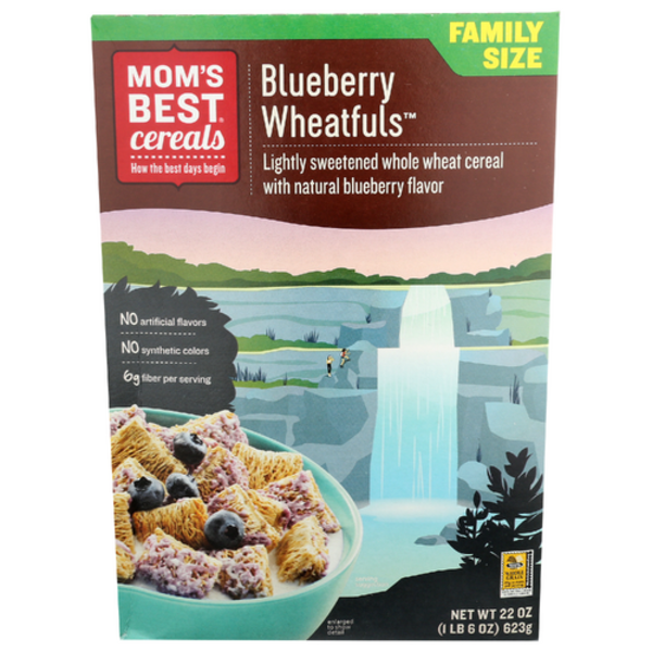 Mom's Best Cereal Blue Pom Wheatfuls