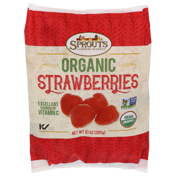 Sprouts Frozen Organic Whole Strawberries