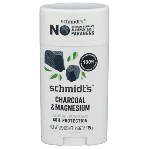 Schmidt's Charcoal & Magnesium Signature Deodorant