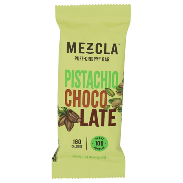 Mezcla Pistachio Chocolate Plant Protein Bar