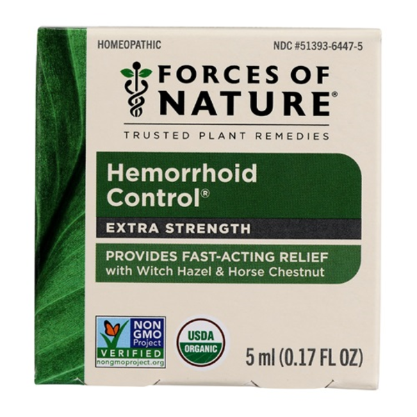 Forces Of Nature Hemorrhoid Control Extra Strength