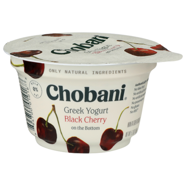 Chobani Black Cherry Greek Yogurt