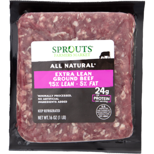 Sprouts All Natural 95% Extra Lean Ground Beef