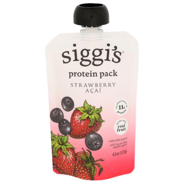 Siggi's Strawberry Acai Yogurt Protein Pack Pouch