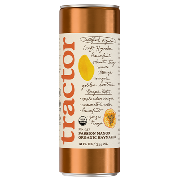 Tractor Beverage Co. Organic Passion Mango Craft Haymaker