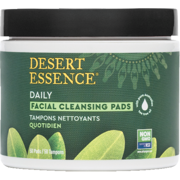 Desert Essence Anti Bacterial Cleansing Pads