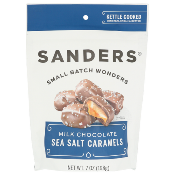 Sanders Fine Chocolates Milk Chocolate Sea Salt Caramels