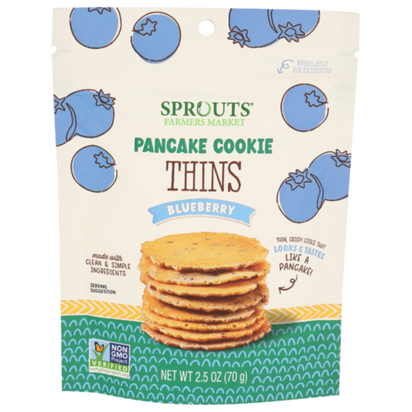 Sprouts Blueberry Pancake Cookie Thins