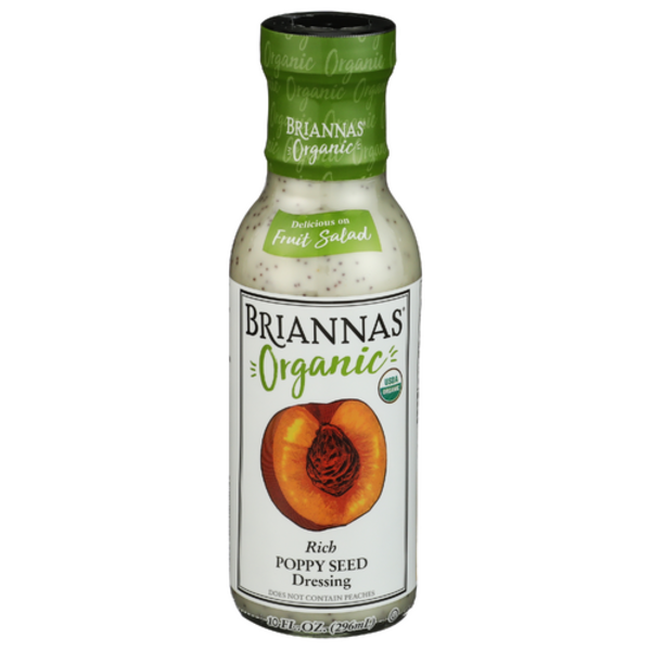 Briannas Organic Rich Poppy Seed Dressing