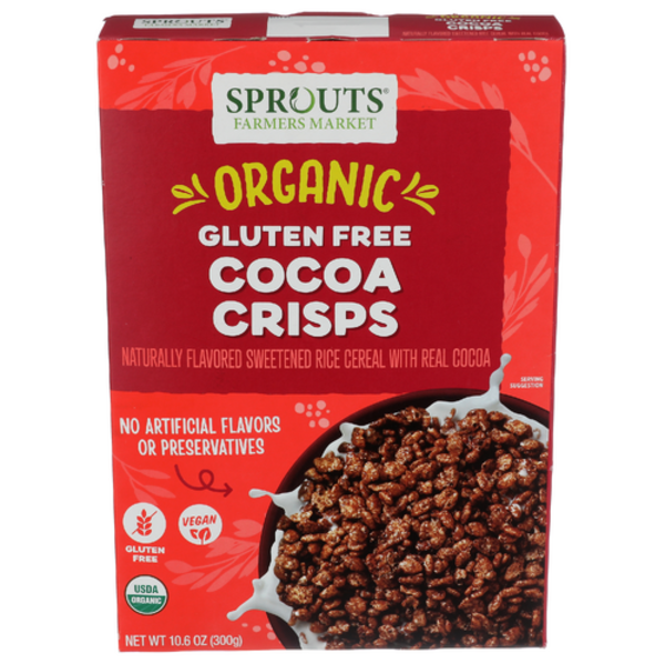 Sprouts Organic Cocoa Crisps Cereal