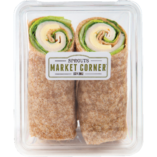 Sprouts Turkey & Muenster Wrap