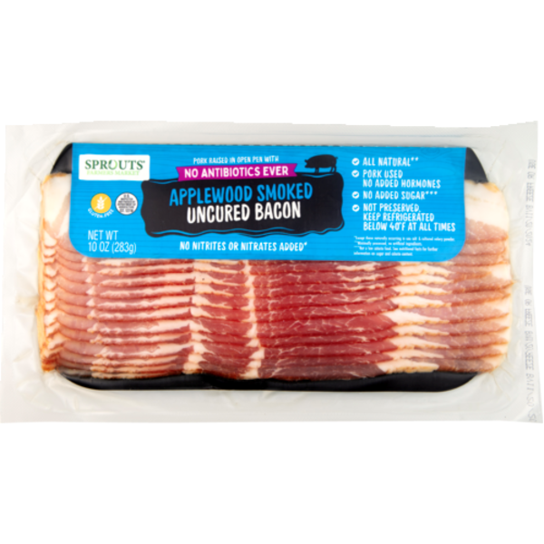 Sprouts Applewood Smoked Uncured Bacon