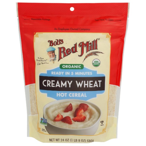 Bob's Red Mill Organic Creamy Wheat Hot Cereal