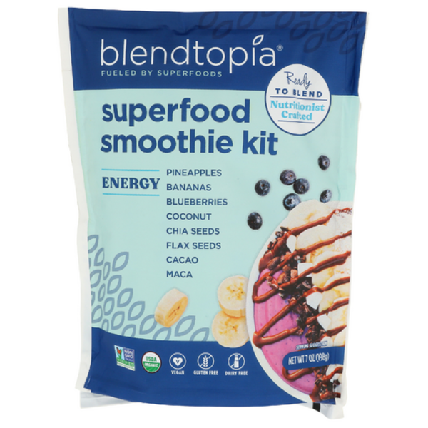 Blendtopia Organic Energy Superfood Smoothie Kit