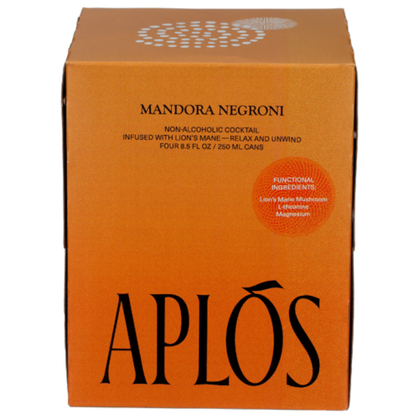 Aplos Mandora Negroni Non-Alcoholic Cocktail 4 Pack