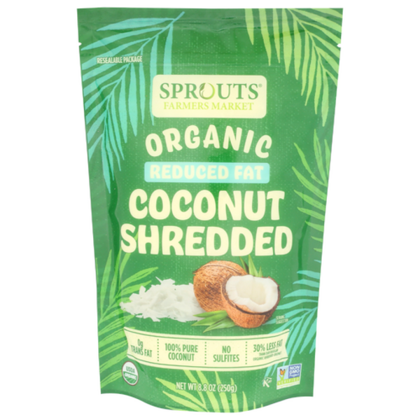 Sprouts Organic Reduced Fat Shredded Coconut